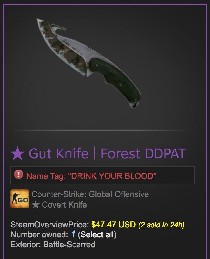 csgocaseio's tweet image. 🎁Giveaway CSGOCASE.IO
💸Gut Knife | Forest DDPAT
⚡️RT + FOLLOW + LIKE + TAG 2 FRIENDS
Visit : csgocase.io 
End in 24 HOURS