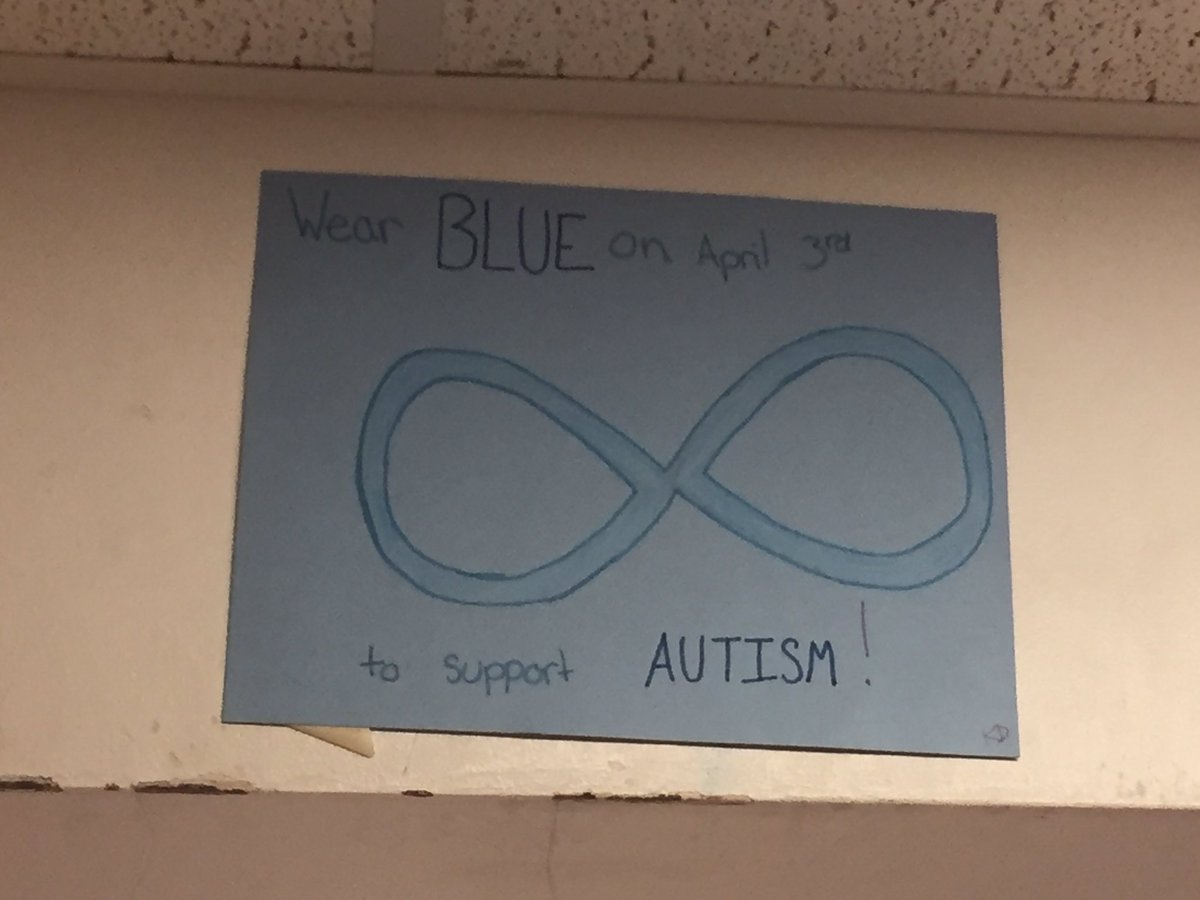 DcviInclusion's tweet photo. Wear Blue on monday in support of #WorldAutismAwarenessDay #WorldAutismAwarenessWeek #breakn https://t.co/gqAjx5EIjb