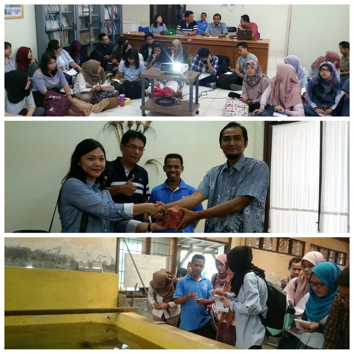 31/3/2017: Kunjungan Mahasiswa STIH ITB sebanyak 36 org,3 Ass dosen, 1 dosen ke BBPPBL Bali @brsdm_kp <a href="/balitbangkp/">BALITBANG KP</a>