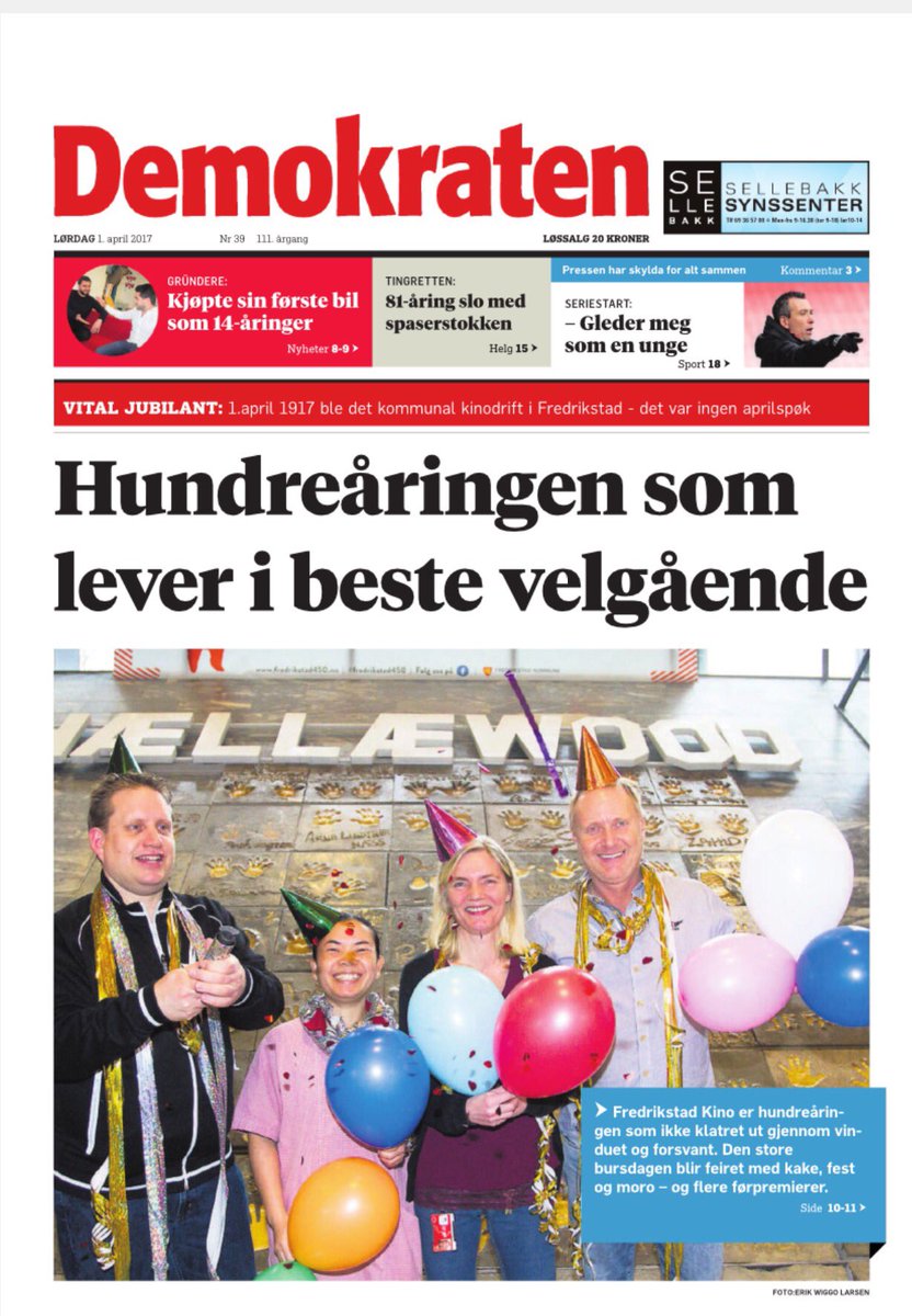 TommPentz's tweet photo. #fredrikstadkommune #fredrikstad #fredrikstadkino #kino #hundreår https://t.co/uUwnT0DWcZ