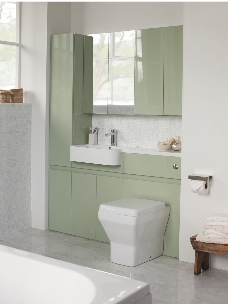 For that extra bit of added storage, a tall bathroom cabinet is hard to beat. They fit in odd corners, too!