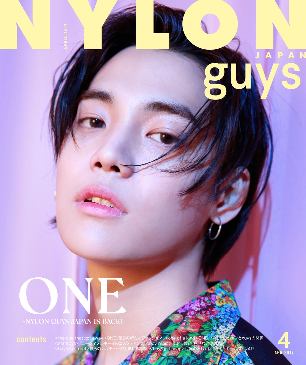 mile_milo's tweet photo. [ONE - NYLON JAPAN GUYS : MAGAZINE COVER]
originally posted by https://t.co/rhHTCy3Rzn #NYLONGUYSJAPAN #ONE... by #WISXXi via @c0nvey https://t.co/L38gmRGQVI