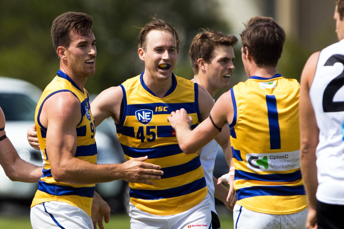 .<a href="/suanfc/">SUANFC</a> overruns un-disciplined <a href="/SouthportSharks/">Southport Sharks AFL</a> to notch first ever Rd 1  #NEAFL win.

REPORT: bit.ly/2okEDxB