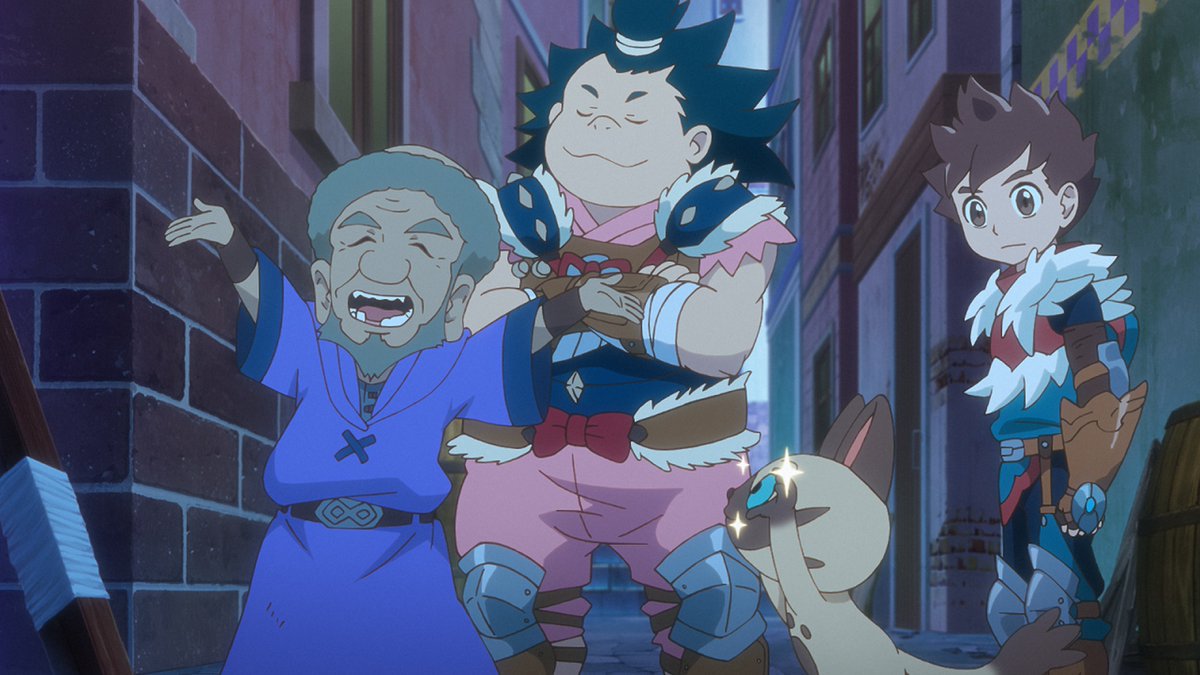 モンハン部 アニメ 明日4月2日朝8時30分より第26話放送 新たなスタートとなる今回はなんと デブリの師匠 ネダン役として関ジャニ の村上信五さんがゲスト出演 フジテレビほかにて放送 お楽しみに Mhst Rideon