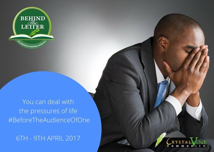 judeofGod's tweet image. &quot;You can deal with the pressures of life&quot;
Come draw strength from the life giving Word of God
#BeforeTheAudienceOfOne ##TeachingConference