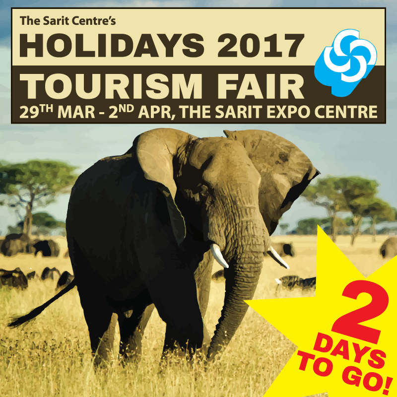 The Sarit Centre's HOLIDAYS 2017 Tourism Fair ends tomorrow (Sunday), so you've still got 2 more days to lock in those Easter holiday plans!