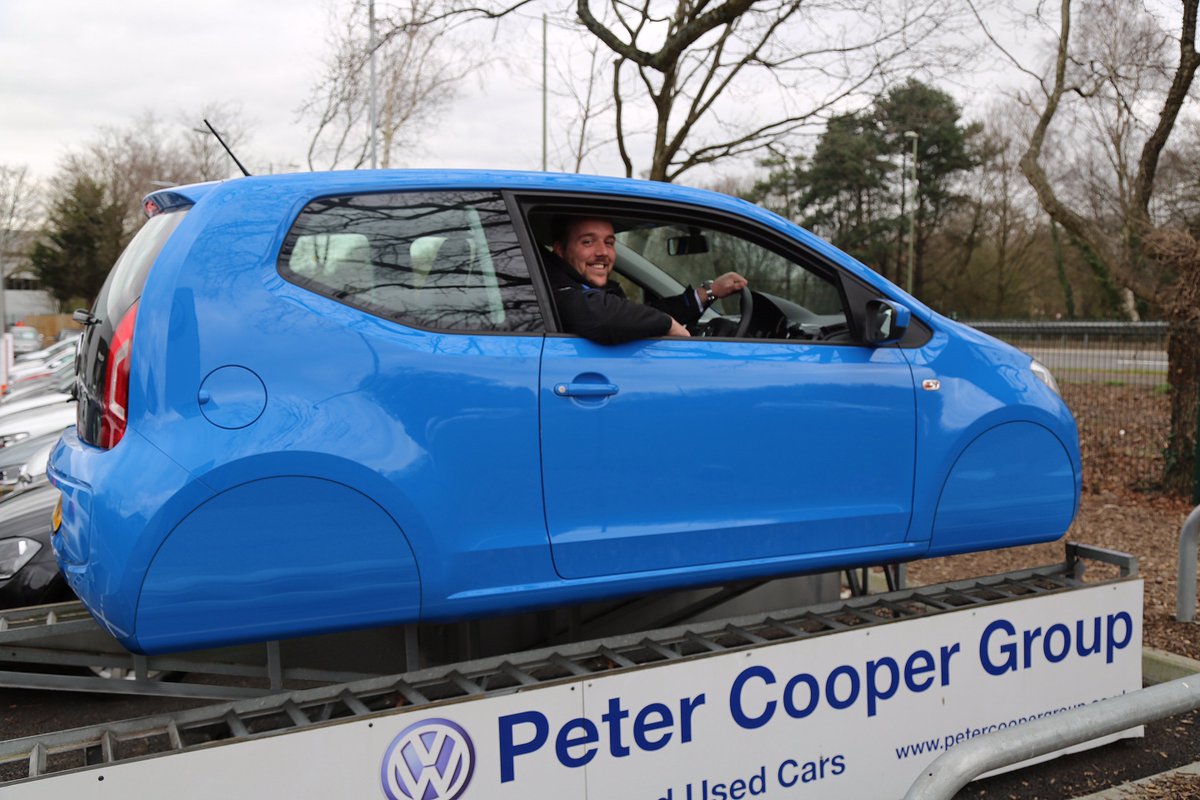 ThePCMG's tweet photo. We’re proud to be one of the first dealerships in the UK to receive their @Volkswagen #Hoverup! @BacktotheFuture https://t.co/Bk52yDWEbL https://t.co/opYM1iXDae