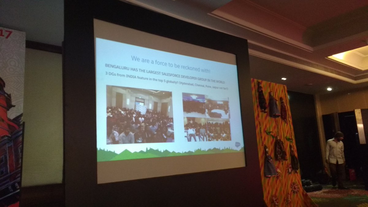 goabhigo's tweet photo. @sfdgblr is the largest group in the world. Wooo hooo...
Thank you @SfdcKiran for the shout out. @madankhichi you missed it.
#JDF17 https://t.co/4hJ6iYIJxI