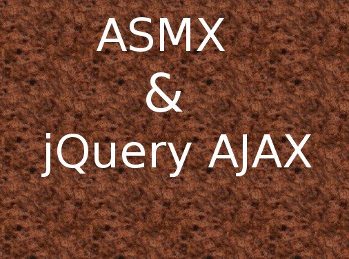 chawroka's tweet image. Call #ASMXWebService from #jQueryAjax  ow.ly/nvu930asLYT