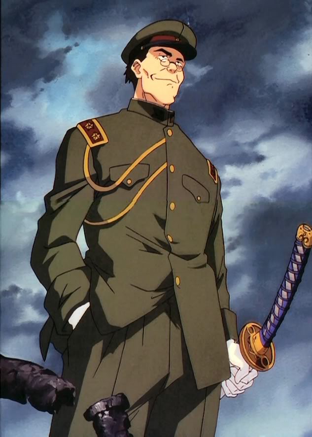 有栖川孝一 サクラ大戦に愛を込めて 米田さんは 花組のお父さん 眼光鋭く 神刀滅却 免許皆伝 日本の立派な軍人さん V 陸軍対降魔部隊隊長 米田さん お誕生日おめでとうございます いつまでも 長生きしてくださいね 米田一基誕生祭17