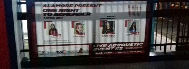 yukk twibies yang ada di makassar merapat ke TVRI.. Alamore Gelato.. ntar lagi <a href="/21FiscaChiBi/">Aflya Fisca</a> bakalan perform loh 😉