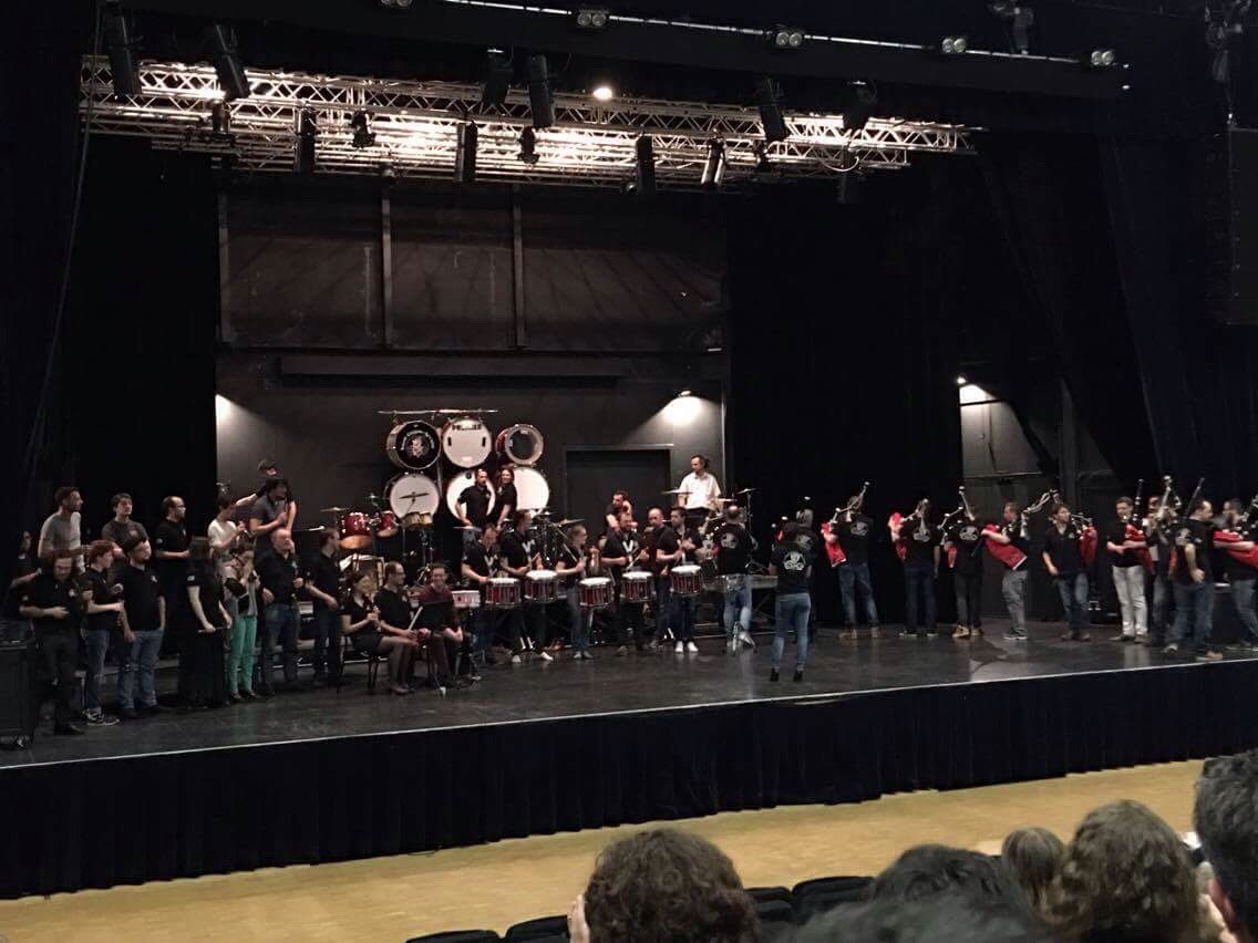 BagadCesson's tweet photo. Merci à tous ceux qui était là hier soir pour nous écouter. À demain pour ceux qui viendrons nous soutenir 😉 https://t.co/FFvxLh8DhE