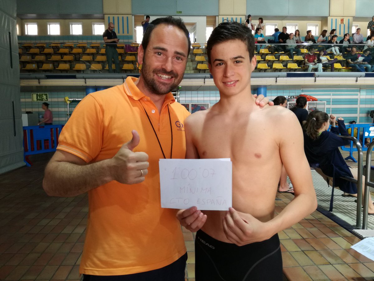 dcr1982's tweet photo. Que alegría empezar así el Cto de Madrid. 
Marcos Morera, mínima para el Cto de España en 100L.  Grande Morera https://t.co/0pJIHbHJW1