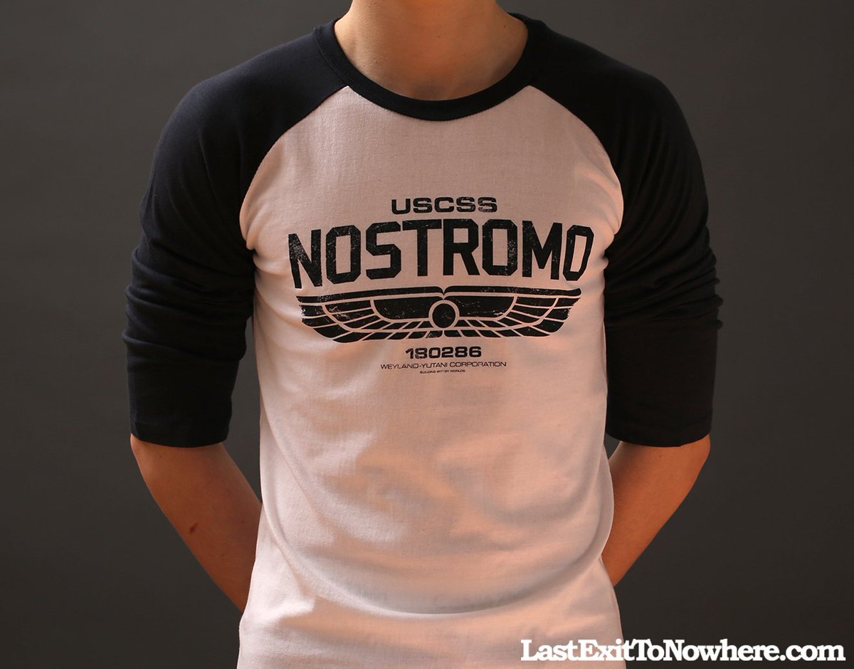 RT for the chance to WIN this shirt before we officially release it next week. This is Mike, last survivor of the Nostromo, signing off.