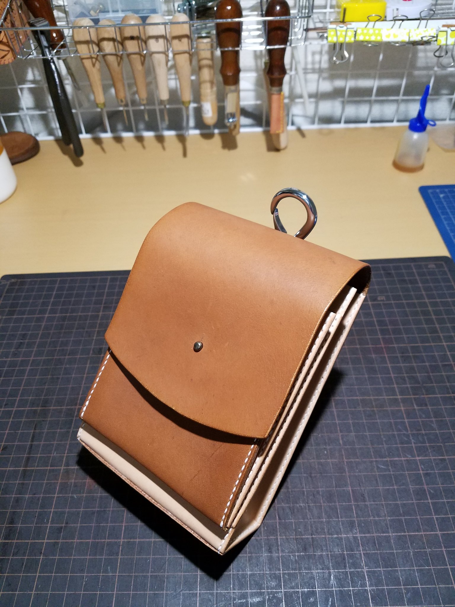 手編みのベルトとオーダーポーチ ノラ a.k.a. ウル & アオ on X: 