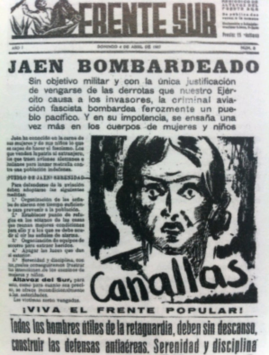ClaritasTurismo's tweet photo. Se cumplen 80 años del Bombardeo de #Jaén. Os dejamos el post de @javier_hdez sobre la historia del Refugio Antiaéreo. Visítalo con nosotros https://t.co/xoLDgIZNtX
