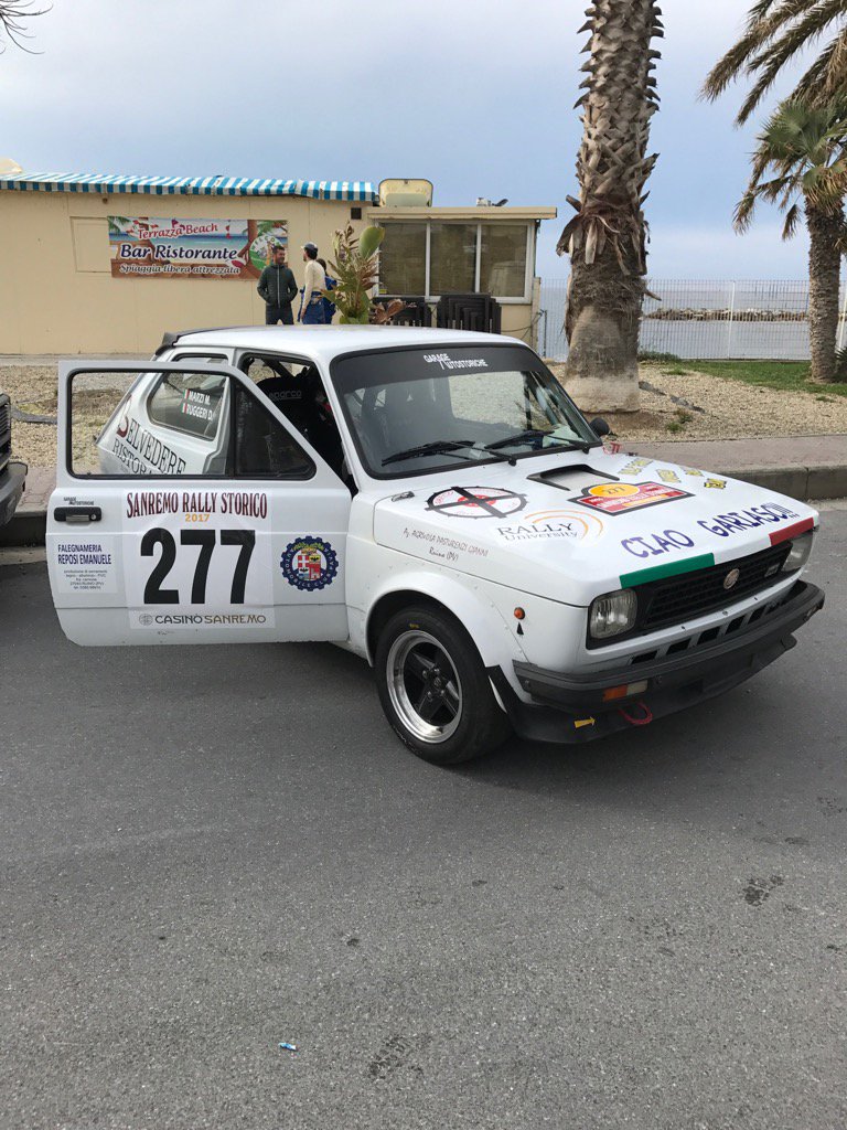 Maxfumes's tweet image. So when was the last time you saw one of these? #RallyeSanremo @FIAT_UK #127