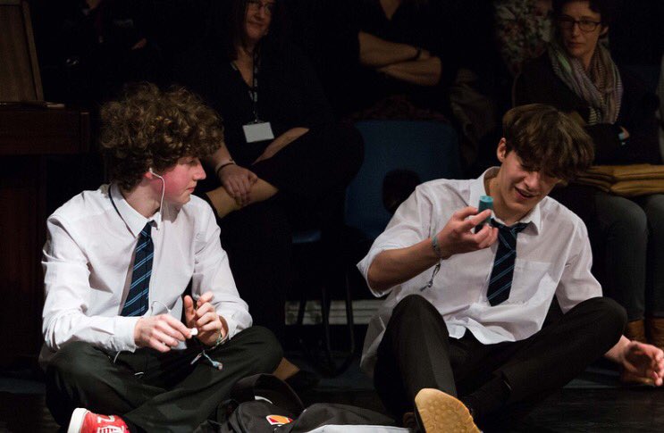 CoombeBoysDrama's tweet photo. Year 11 GCSE Drama Showcase 2017. #DirectAddress #Drama #Dance https://t.co/Mu2dnIKCkb
