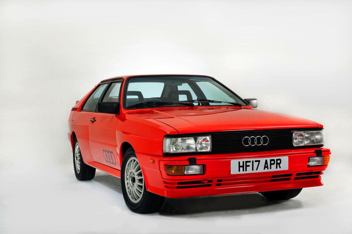 AudiSportPoole's tweet photo. Audi UK are manufacturing around 1,417 limited edition Tornado Red quattro’s that will be available to the UK by September 1st 2017 https://t.co/Qa2fNpJT8s