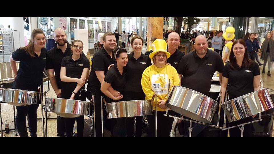 Panfire_SB's tweet photo. Panfire had a great night at @intuTrafford last night supporting @mariecurieuk. Thanks for everyone who watched, danced and donated #panfire https://t.co/UT1ufJZeTN