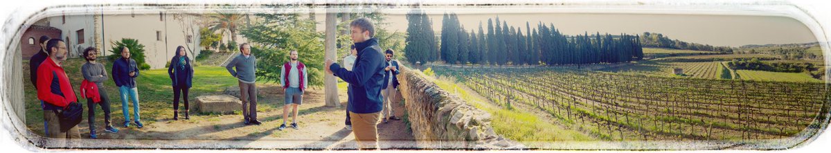 TransmitScience's tweet image. Perfect end of #TScourses on #NicheModelling at @AlbetiNoya , getting explanation of biological pest control on their lands😊.