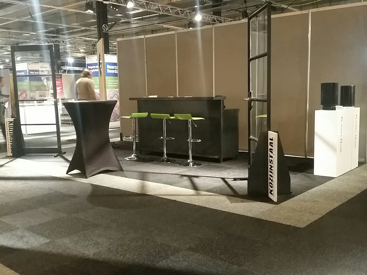 De derde en laatste dag op Bouw en Wonen beurs te Gorinchem. #staal #kozijnen #maatwerk