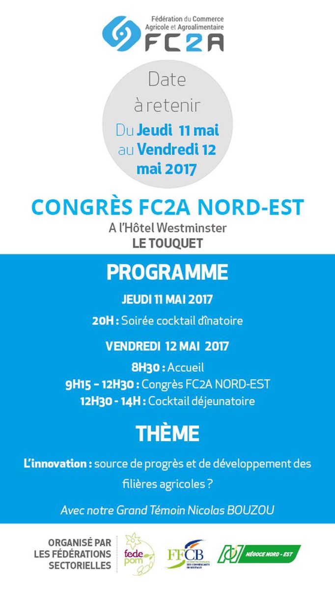 mariesophiecurt's tweet photo. Programme congrès #fc2a #fc2anordest #ffcb #fedepom #fna #negocenordest #innovation #commerce @laFC2A @FFCBPARIS @NegoceAgricole https://t.co/sTN4tRinnN