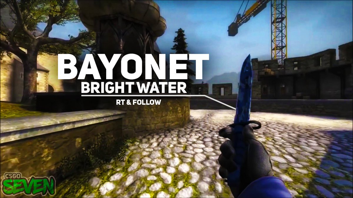 CSGOSe7en's tweet image. ♕ BAYONET - BRIGHT WATER GIVEAWAY ♕

►RETWEET
►FOLLOW
►ENDS AT 250 RT