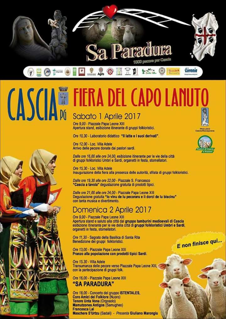 Sardiniaandmore's tweet photo. Questa si che è solidarietà! Sa paradura arriva in Umbria: i pastori sardi che donano i propri capi ai pastori colpiti dal terremoto https://t.co/X94ByjREFM