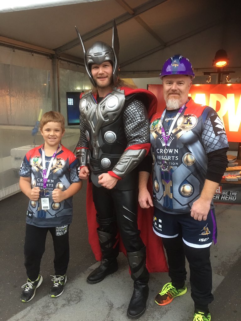 nutstick68's tweet photo. @storm #MelbourneProud #purplepride #ISCMARVELHEROES https://t.co/0M3t1tpFps