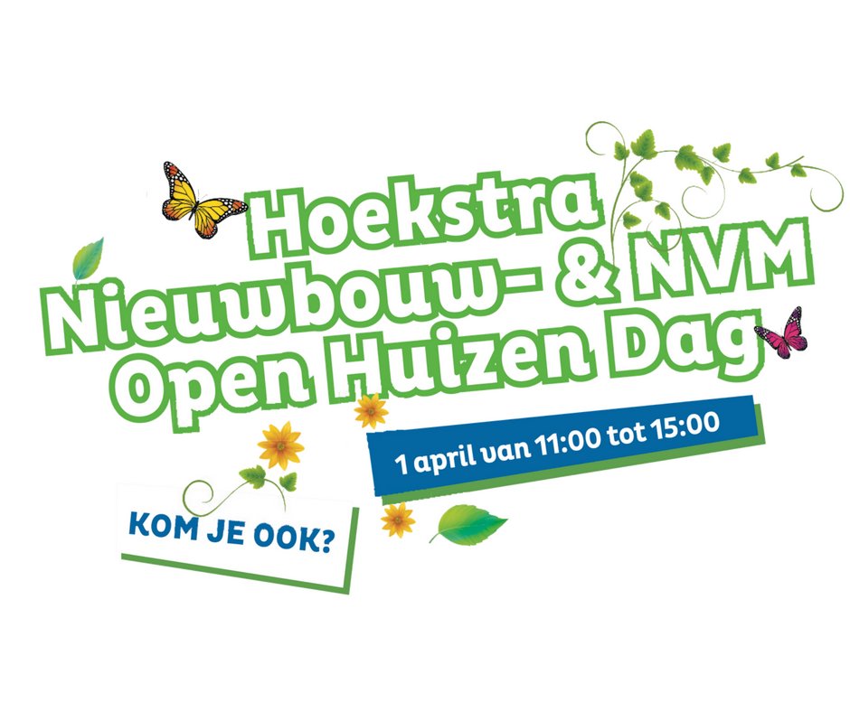 We zijn los! Tussen 11:00 en 15:00 uur kun je vrijblijvend de volgende woningen bekijken: makelaardijhoekstra.nl/aanbod/woninga… #NVMOpenHuizenDag