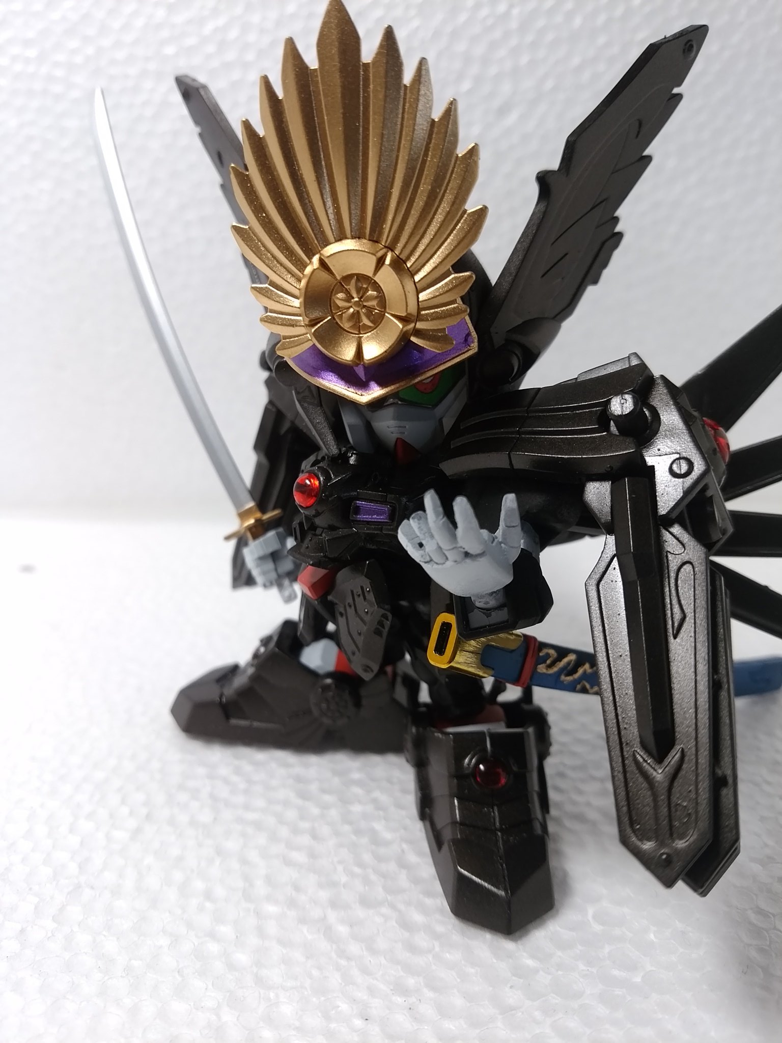 銀ダム على تويتر 織田信長頑駄無やっとの事完成です パッケージで一目惚れしたbb戦士だったので何とか完成できて良かったです D 戦士 Sdガンダム