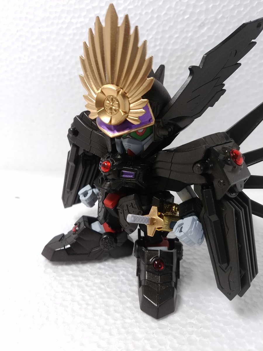 銀ダム على تويتر 織田信長頑駄無やっとの事完成です パッケージで一目惚れしたbb戦士だったので何とか完成できて良かったです D 戦士 Sdガンダム