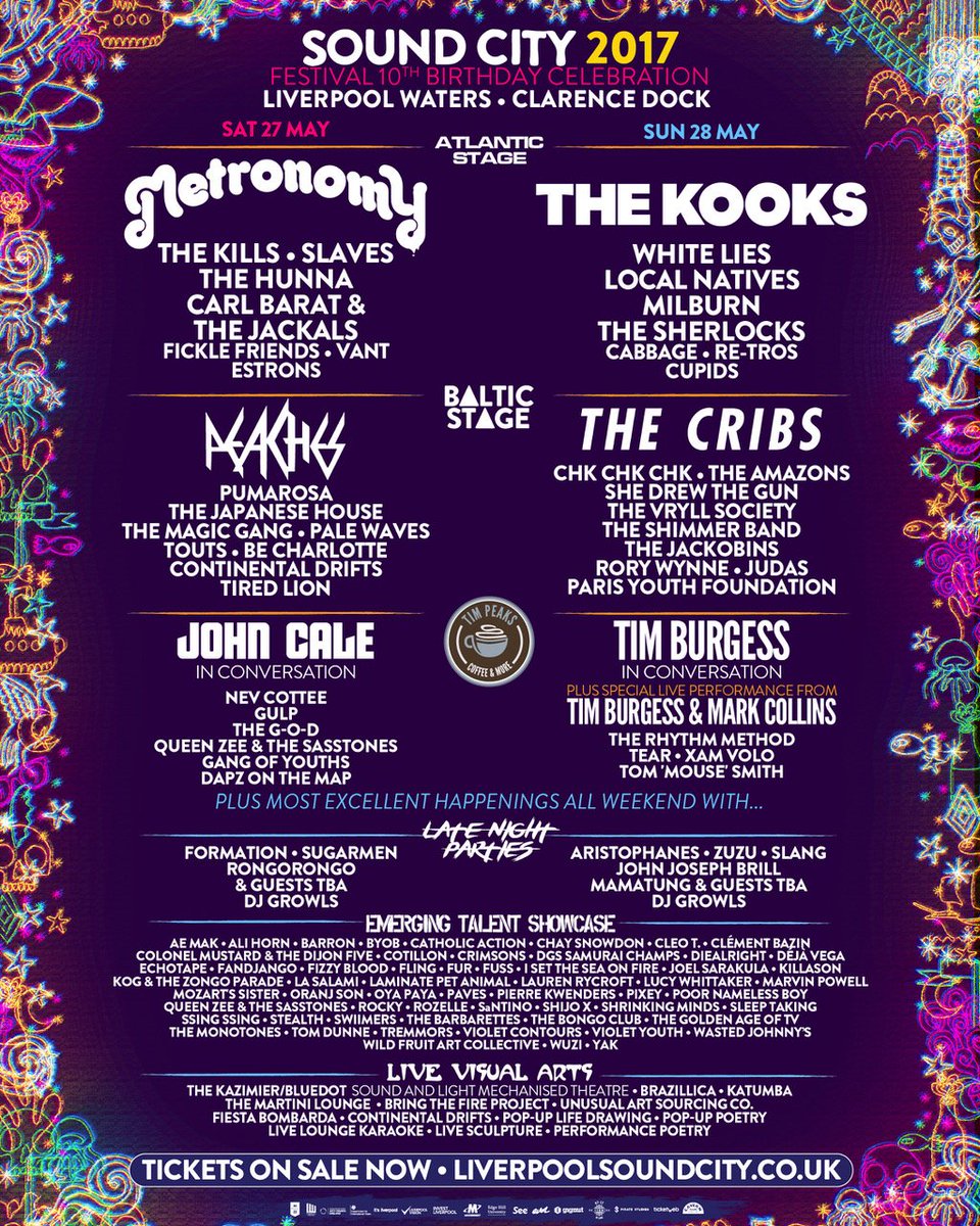 SoundCity's tweet photo. ⚡️⚡️ #WIN x4 VIP Tickets to @SoundCity 👉👉 Follow &amp; RT for a chance to win those tickets Sound Citizens! Ends 05/04 #SoundCity17 ⚡️⚡️ https://t.co/YbBgrtWfzf