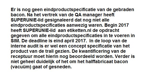 #gehoordopderedactie #gehoordopdebouw Supermarkten  #superunie door #HOOGVLIET in de problemen. Publicatie #BK_Kwaliteit document 5