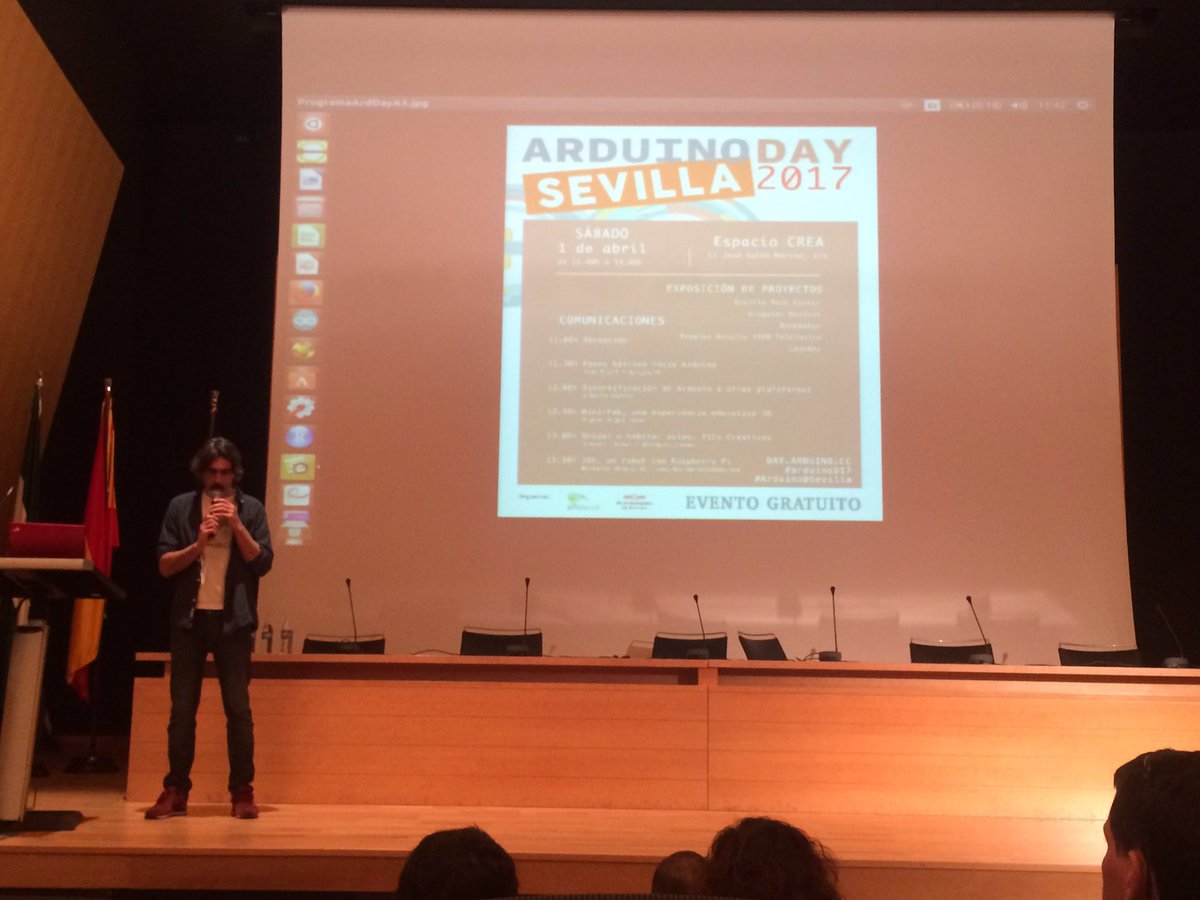 bienvebec's tweet image. En el #arduinoDSevilla, reaprendiendo. #arduinoD17