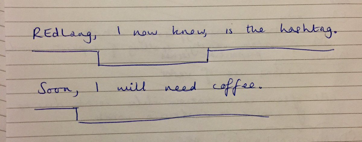 MrsSpalding's tweet photo. I love the idea of 'drawing' sentences. #rEDlang @ktlangspec https://t.co/aHydJ1xnFi