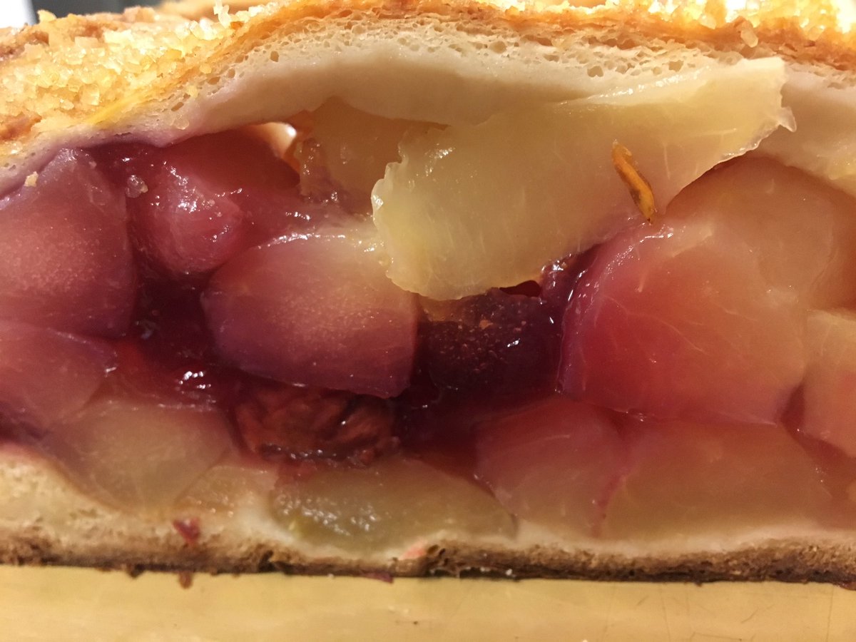 GrantsBakery's tweet photo. #apple #struedel #cherry #handcrafted today lovely warmed with #icecream @helensarmstrong @retriques @nickyjfurniture #corbridge #baked https://t.co/Mfm2j1ONOv