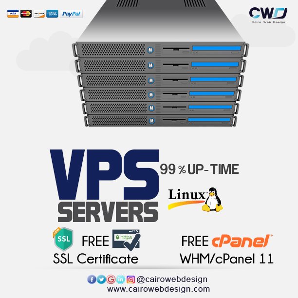 cairowebdesign's tweet photo. #virtual_private_server #hosting provides you with your own partitioned #server
https://t.co/wkvmUYbMgL https://t.co/FYnD6x3hgj
