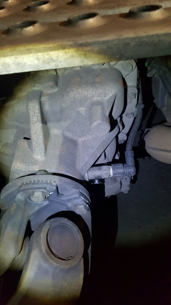 GardaTraffic's tweet photo. Commercial Vehicle United stopped 2 trucks both using magnets to interfere with tachograph. Drivers arrested &amp; charged. https://t.co/MREyshj7Rp