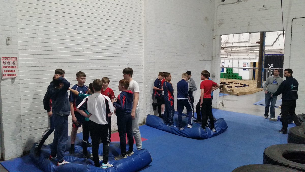Great night @C4CTeambuilding with the District u13s. Recommend to any team wanting to get closer, build confidence #growthmindset
