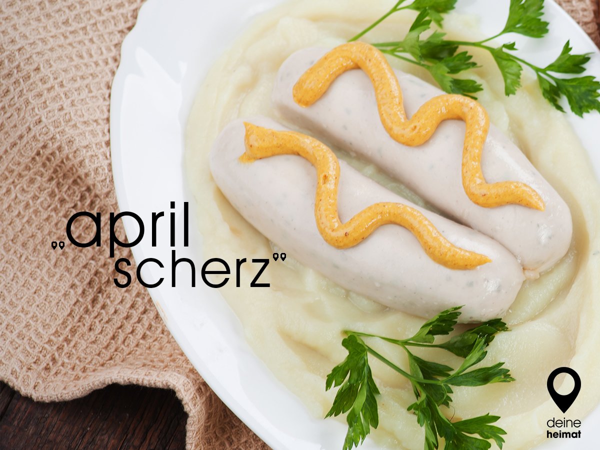 Wollen wir’s hoffen!

#deineheimat #aprilscherz #weißwurst #scharfersenf #kartoffelbrei #april #bayern #fail #igitt #preißnfutter #nogo