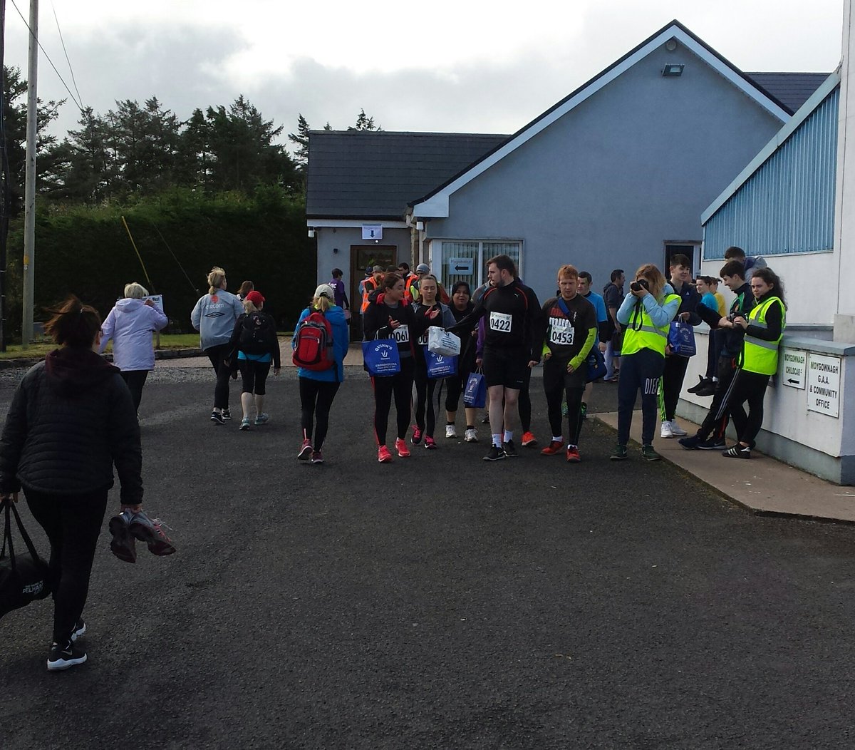 Plenty of people here already. #mayomudrun