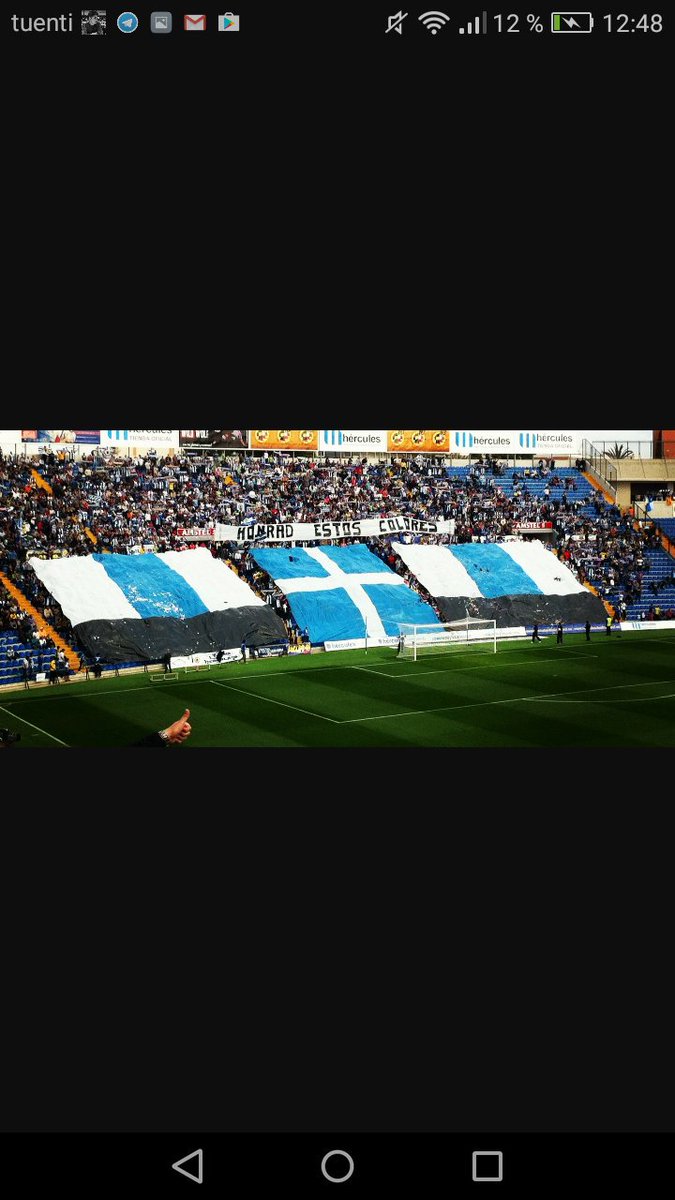 CFA_Carlos_'s tweet photo. No dejemos morir más de 90 años de historia por 4 tontos que ni les interesa el Hércules ni el fútbol. #SOSHercules. https://t.co/BRcmAQBqr8