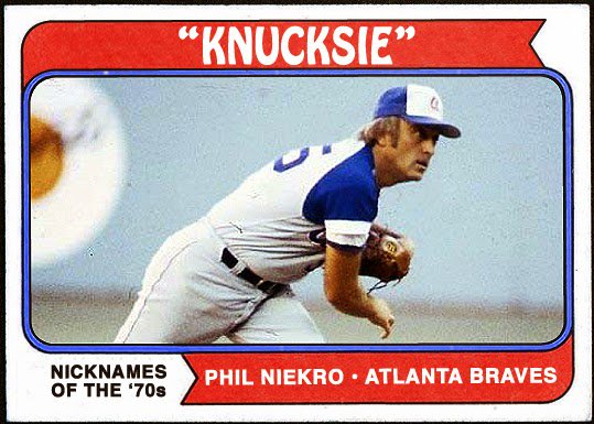 Happy 78th Birthday \"Knucksie\" Phil Niekro!!! 318-gm winner and HOFer!   