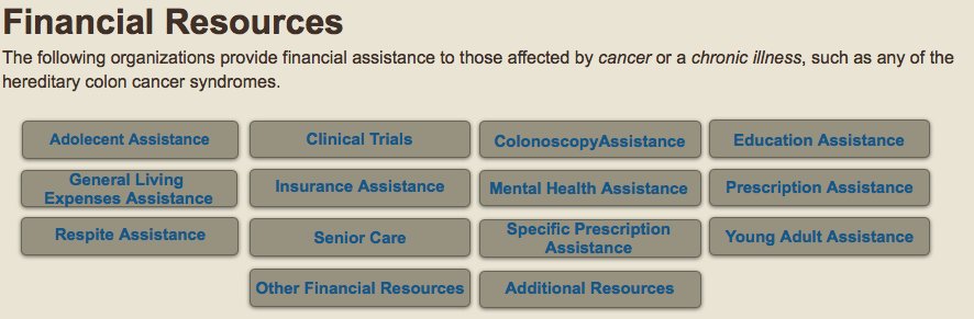 HCCTakesGuts's tweet photo. We are pleased to announce an expanded list of FINANCIAL RESOURCES for those affected by hereditary cancer! https://t.co/RD1kBIKZuG https://t.co/cPZRjMj8vz