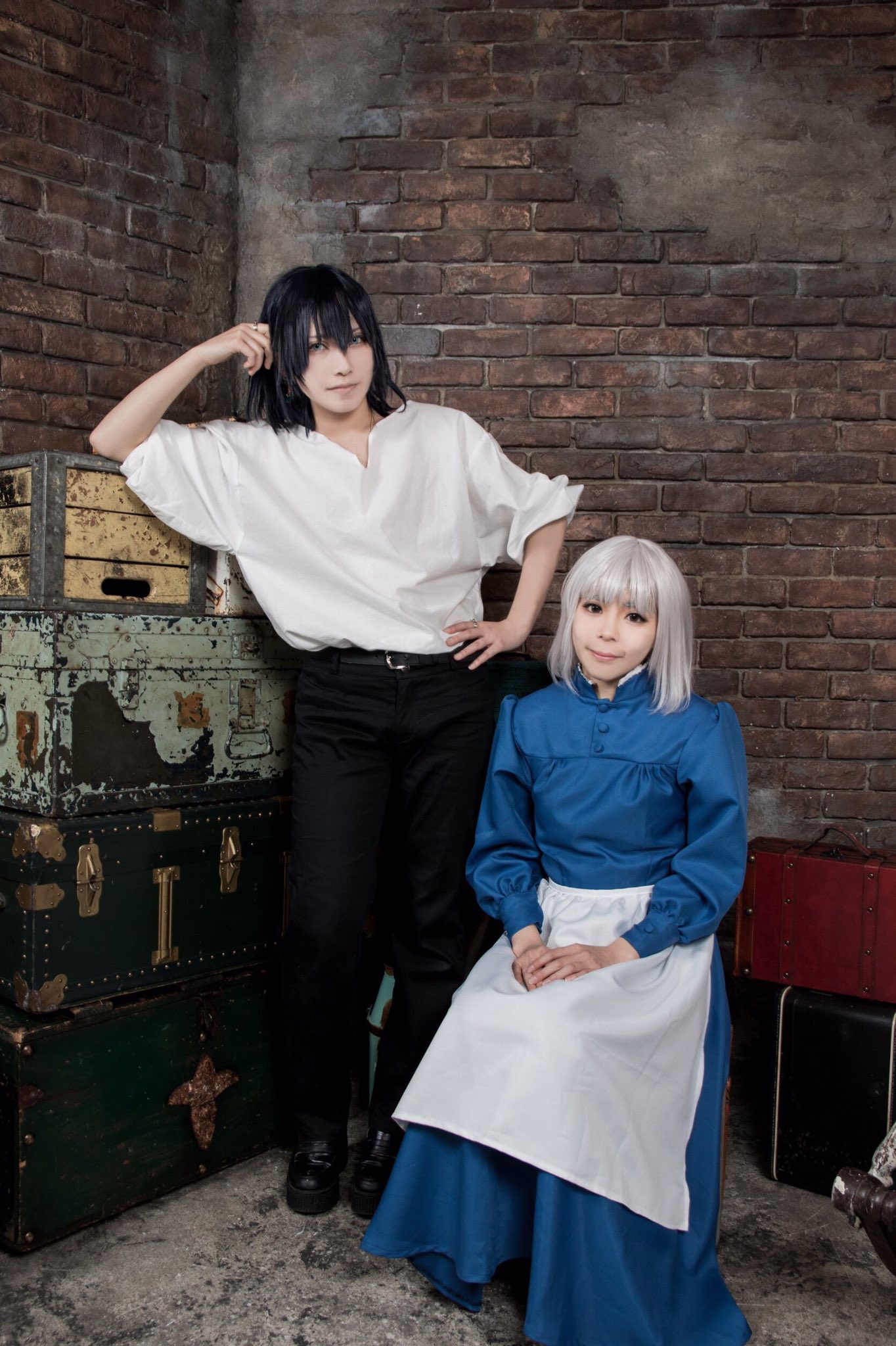 あめ 俺ガイルのドヲタク コスプレ ジブリ ハウルの動く城 ハウルまとめ ソフィー Chama Ouo Photo Umekkii 欲を言えばソフィーがお風呂場の棚をいじっておまじないを解いちゃった時に慌てて出て来たオレンジ髪のハウルもやりたい T あめ 俺ガイルのドヲタク コスプレ ジブリ ハウルの動く城 ハウルまとめ ソフィー Chama Ouo Photo Umekkii 欲を言えばソフィーがお風呂場の棚をいじっておまじないを解いちゃった時に慌てて出て来たオレンジ髪のハウルもやりたい T