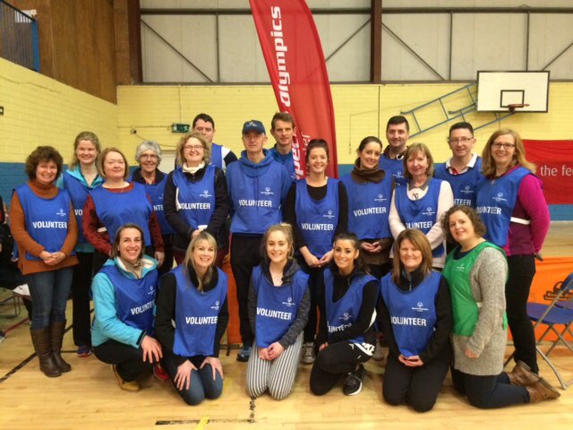 Our @DellEMCUKI and <a href="/SO_Munster/">Special Olympics Munster</a> volunteers at Table Tennis event #LegacyofGood