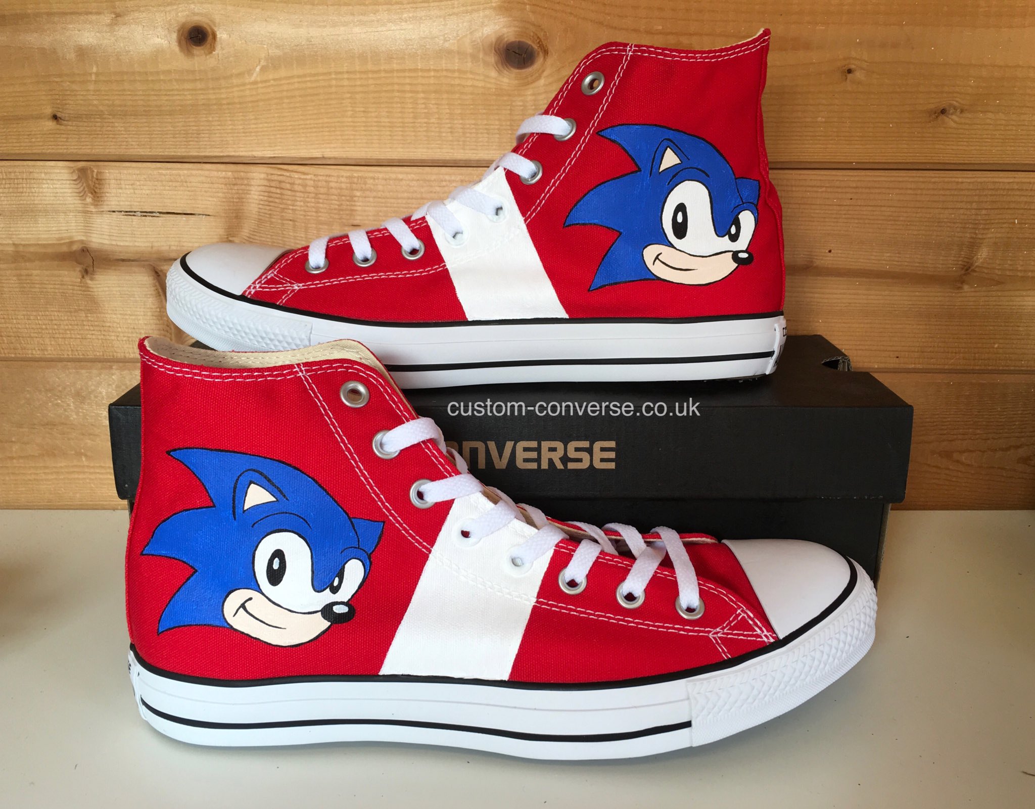 Sonic the hedgehog converse on sale