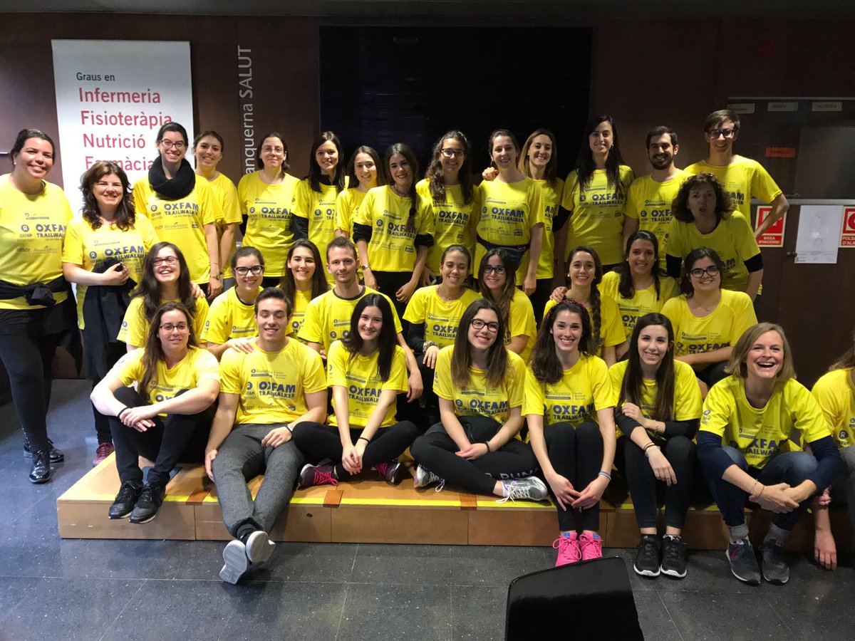 # blanquernatrailwalker. Les infermeres i nutricionistes apunt per donar-ho tot a Cassà
